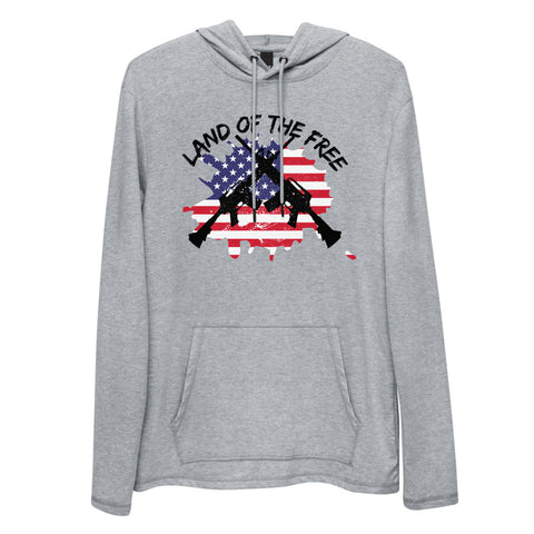 Land of the Free Lightweight Hoodie